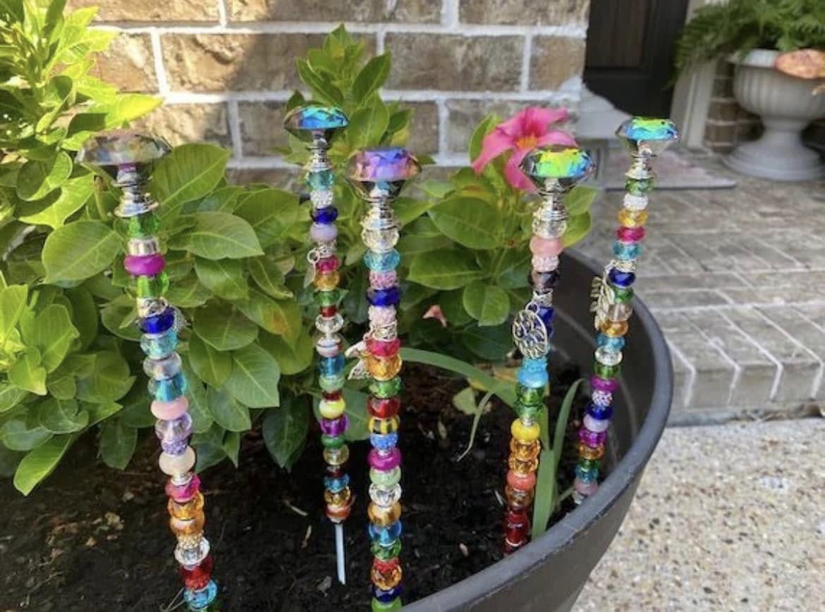 Beaded Stake
