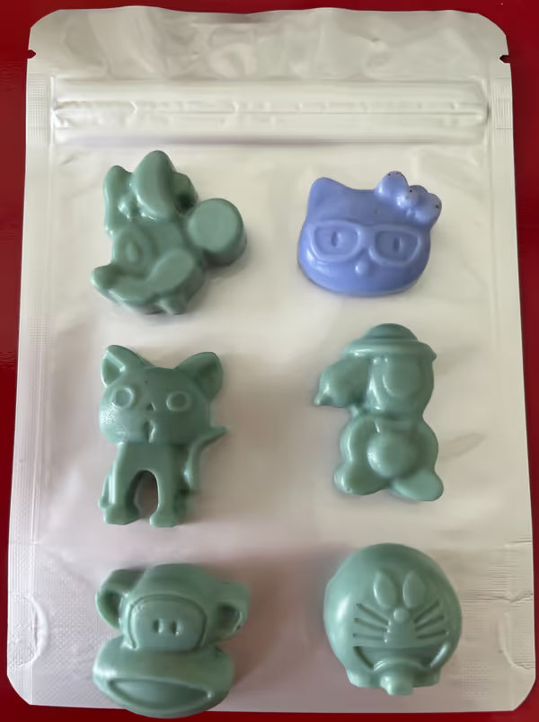 SINGLE USE SOAP - cartoon characters
