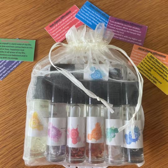Essential Oil Chakra Set